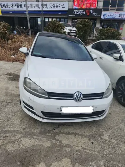 Photo 1 of 13: 2015 Volkswagen Golf 2.0 TDI BMT, VIN WVWZZZAUZFW037045 — Korean insurance auction