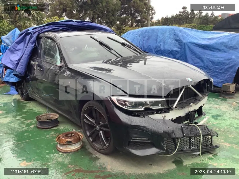 Photo 2 of 11: 2020 BMW 320i, VIN WBA5X5106MFK08526 — Korean insurance auction