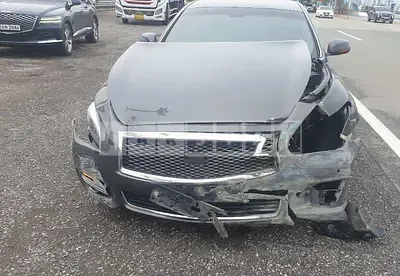 Photo 1 of 9: 2015 Infiniti Q70 3.7, VIN JNKBY11E6FM560042 — Korean insurance auction