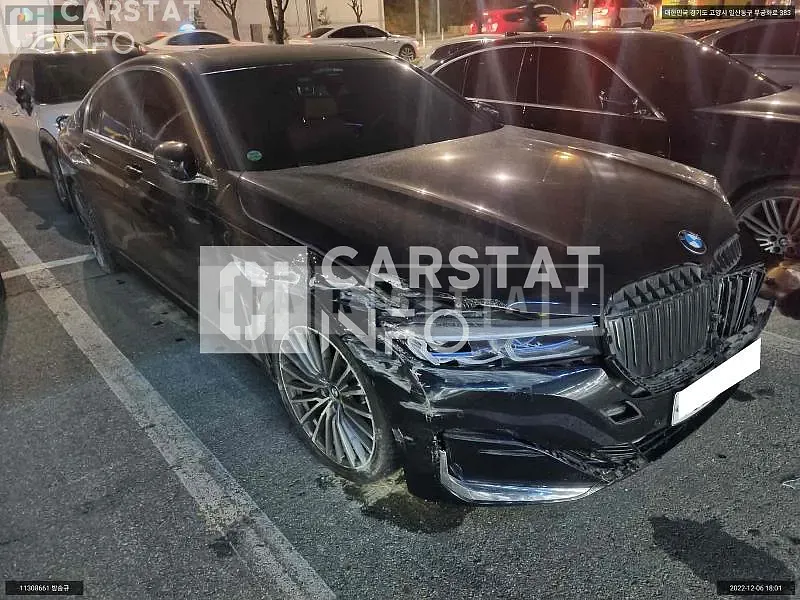 Photo 2 of 8: 2020 BMW 730d xDrive Dpe, VIN WBA7S410XLCD82071 — Korean insurance auction