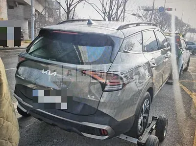 Photo 1 of 12: 2022 Kia Sportage 1.6 Hybrid, VIN KNAPX81GBPK036529 — Korean insurance auction