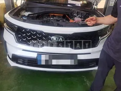 Photo 1 of 12: 2021 Kia Sorento 1.6 Hybrid — Korean insurance auction
