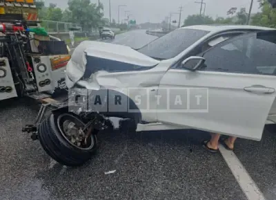 Photo 1 of 9: 2018 BMW 320d, VIN WBA8C5105JA074948 — Korean insurance auction