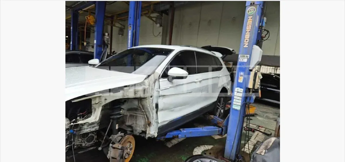 Photo 2 of 18: 2020 Volkswagen Tiguan Allspace 2.0 TDI — Korean insurance auction