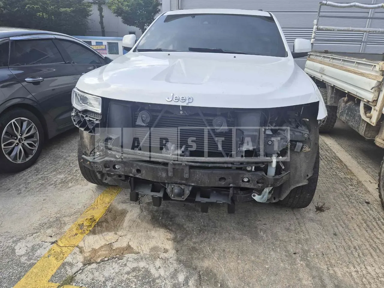 Photo 2 of 10: 2016 Jeep Grand Cherokee, VIN 1C4RJFJM3GC445141 — Korean insurance auction