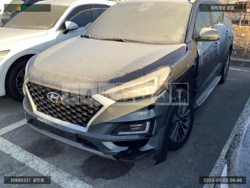 Photo 2 of 15: 2019 Hyundai Tucson, VIN KMHJ381ABKU107933 — Korean insurance auction