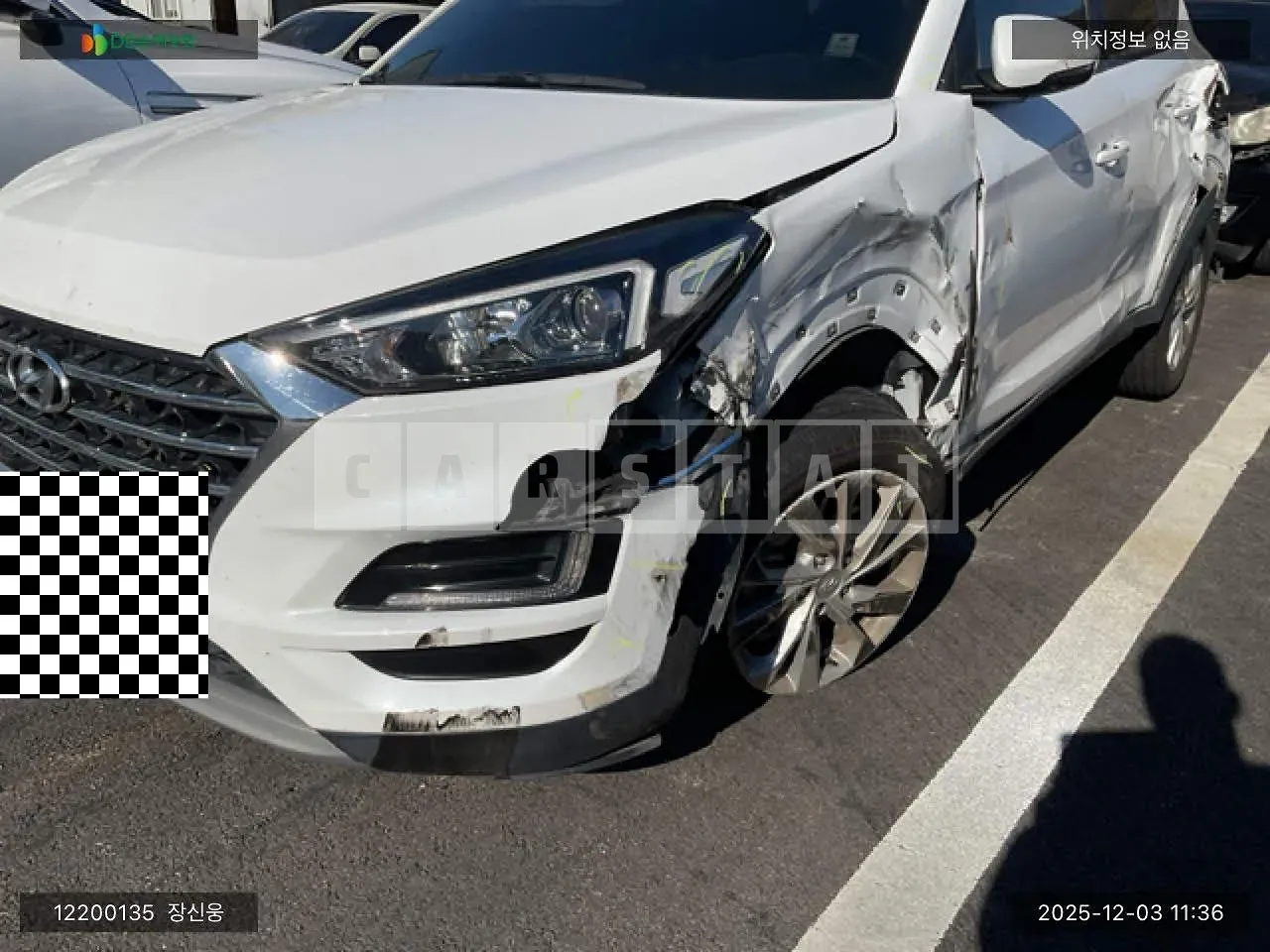 Photo 2 of 23: 2020 Hyundai Tucson, VIN KMHJ3812GLU297906 — Korean insurance auction