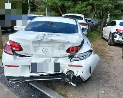 Photo 1 of 28: 2019 Mercedes-Benz C220 d 4Matic Coupe, VIN WDDWJ1FBXKF902411 — Korean insurance auction