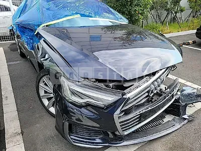 Photo 1 of 28: 2021 Audi A6 45 TDI quattro, VIN WAUZZZF23MN105650 — Korean insurance auction