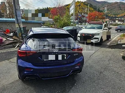 Photo 1 of 7: 2018 Infiniti Q30 — Korean insurance auction