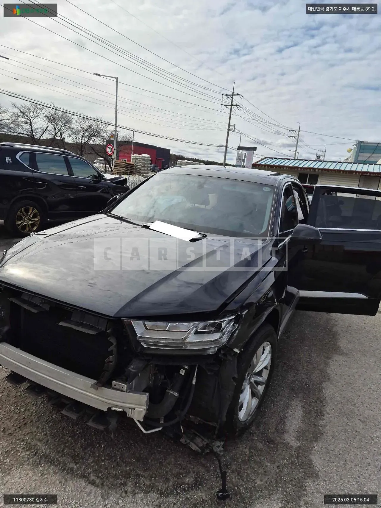 Photo 2 of 26: 2019 Audi Q7 45 TFSI quattro, VIN WAUZZZ4M0KD041722 — Korean insurance auction