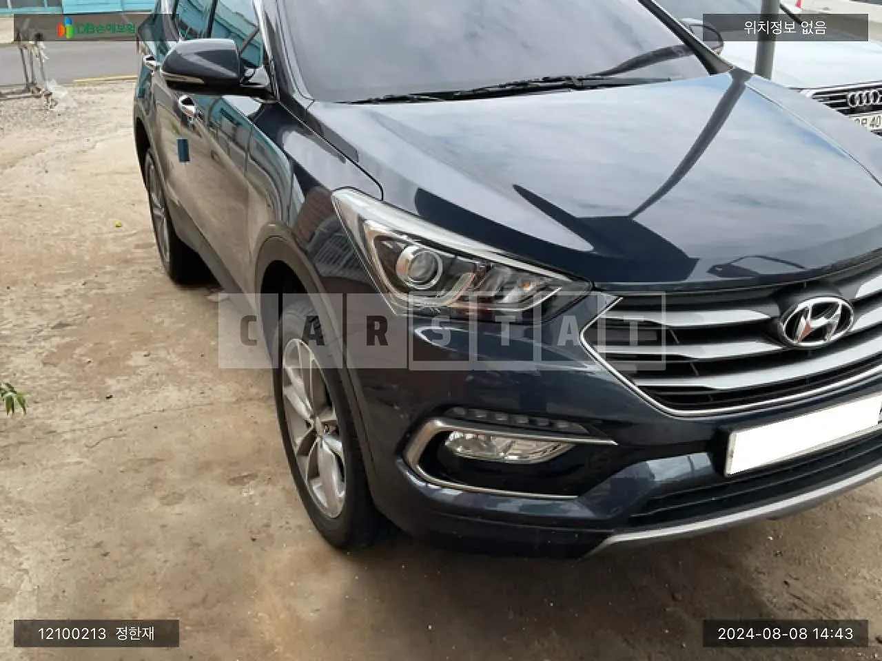Photo 2 of 20: 2016 Hyundai Santa Fe, VIN KMHSW81UBHU733556 — Korean insurance auction