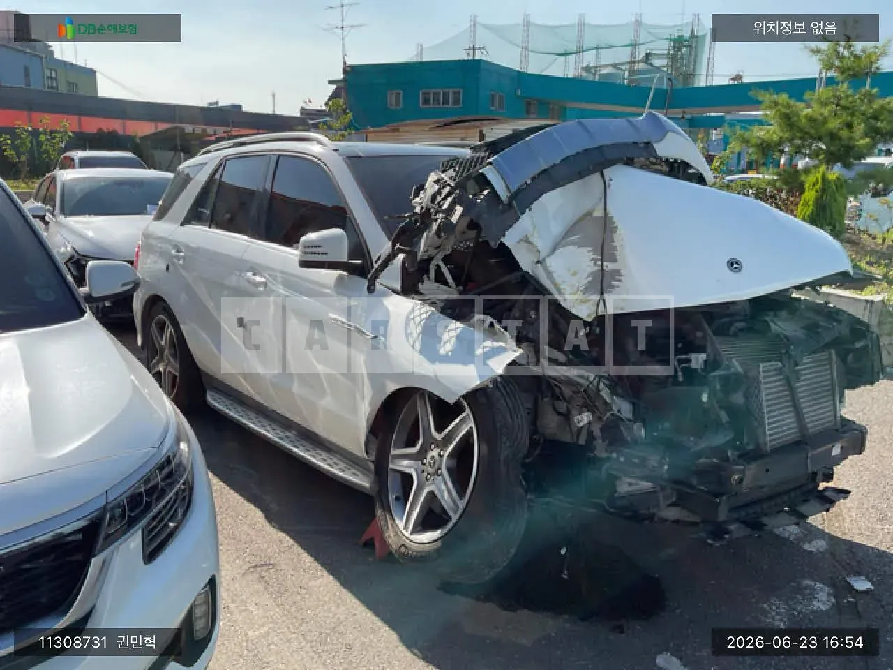 Photo 2 of 11: 2018 Mercedes-Benz GLE350 d 4Matic, VIN WDCDA2EB4JB035693 — Korean insurance auction