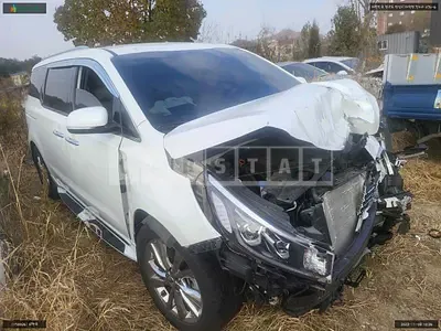 Photo 1 of 6: 2019 Kia Carnival, VIN KNAMC81ABKS551000 — Korean insurance auction