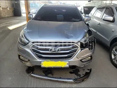 Photo 1 of 5: 2014 Hyundai Tucson, VIN KMHJT81VBFU957488 — Korean insurance auction