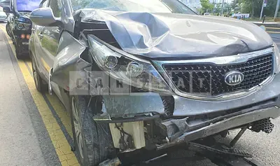 Photo 1 of 8: 2015 Kia Sportage, VIN KNAPC813BFK786088 — Korean insurance auction