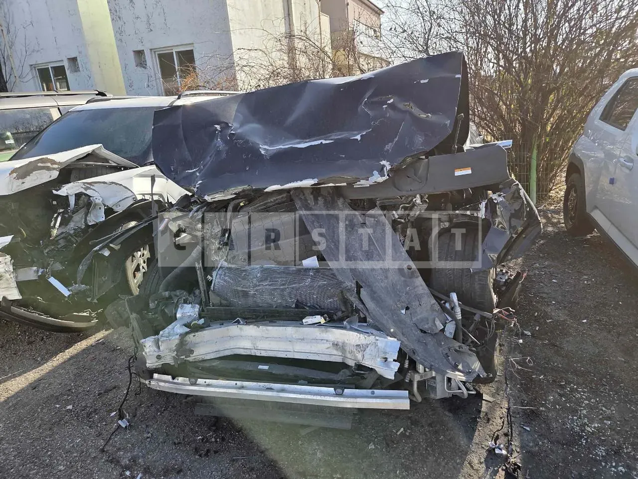 Photo 2 of 24: 2021 Audi Etron 55 quattro, VIN WAUZZZGE0MB043506 — Korean insurance auction