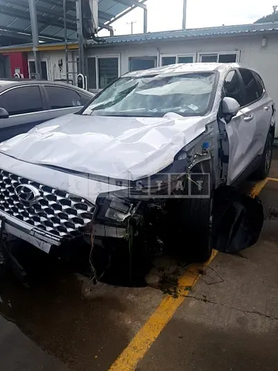 Photo 1 of 5: 2021 Hyundai Santa Fe TM 2.5T 4WD, VIN KMHS281LHMU366600 — Korean insurance auction