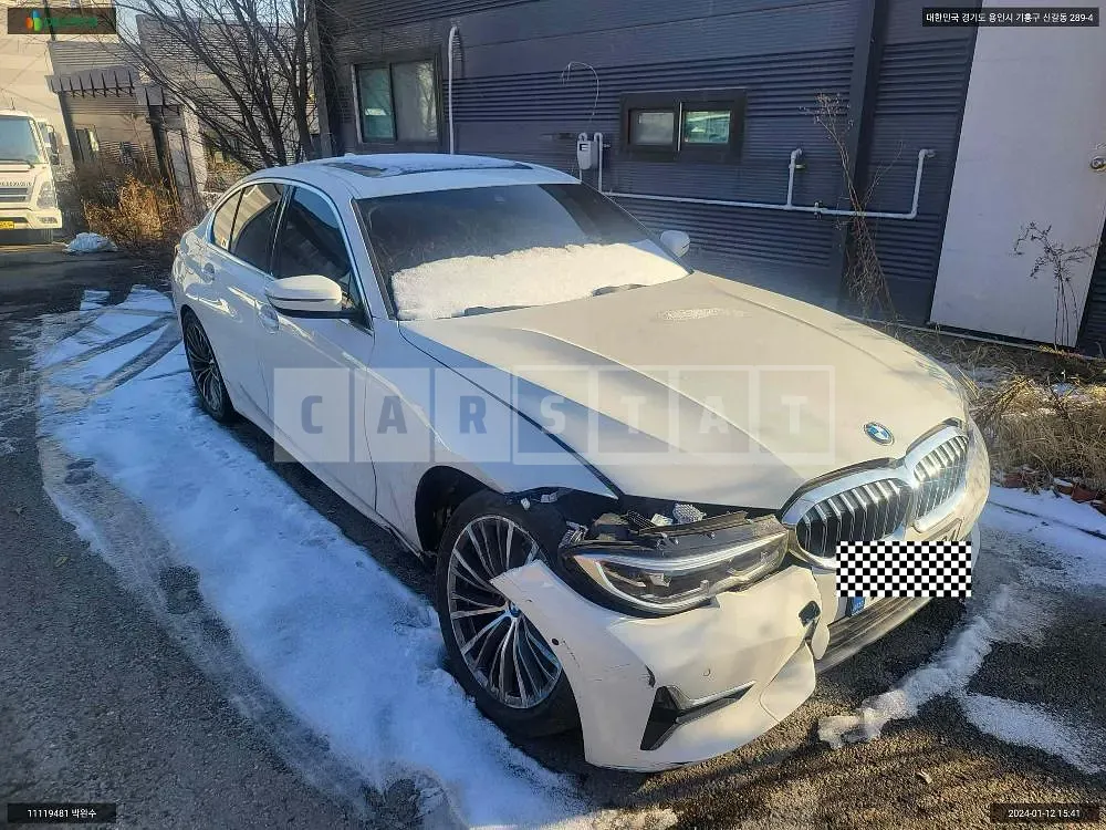 Photo 2 of 10: 2021 BMW 320d xDrive, VIN WBA5V7107MFL51681 — Korean insurance auction