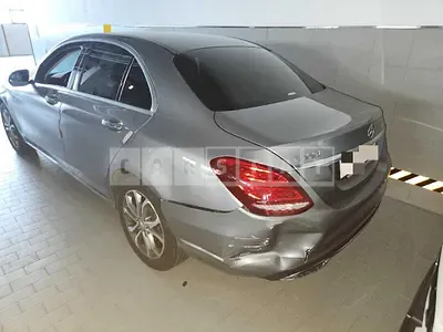 Photo 1 of 5: 2015 Mercedes-Benz C220 BlueTec, VIN WDDWF0EB5FF087831 — Korean insurance auction