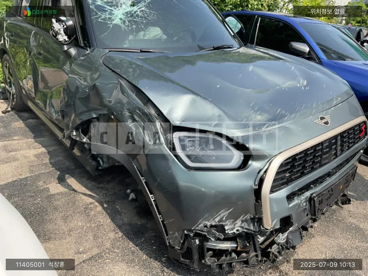 Photo 2 of 19: 2025 MINI Countryman S ALL4, VIN WMW21GA0XS7R40200 — Korean insurance auction