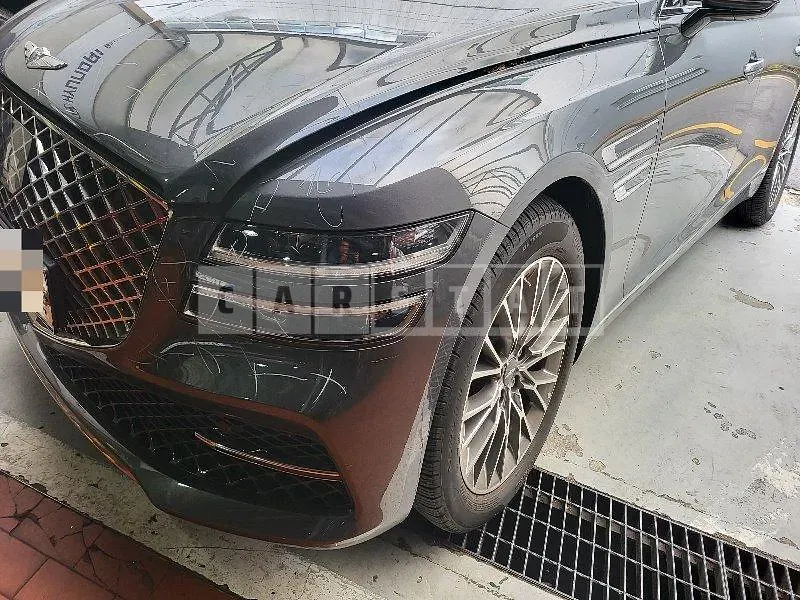 Photo 3 of 3: 2020 Genesis (parts) G80 Headlamp Left — Korean insurance auction