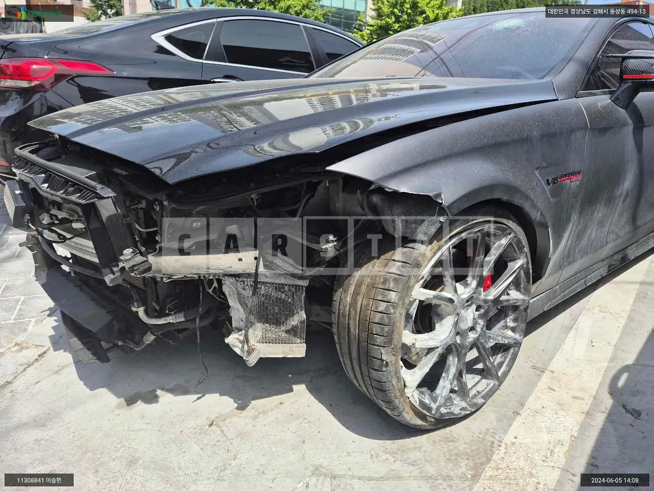 Photo 2 of 16: 2015 Mercedes-Benz CLS63 AMG S 4Matic, VIN WDDLJ7GBXFA138437 — Korean insurance auction