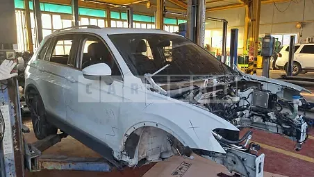 Photo 2 of 19: 2020 Volkswagen Tiguan 2.0 TDI, VIN WVGZZZ5NZLW840422 — Korean insurance auction