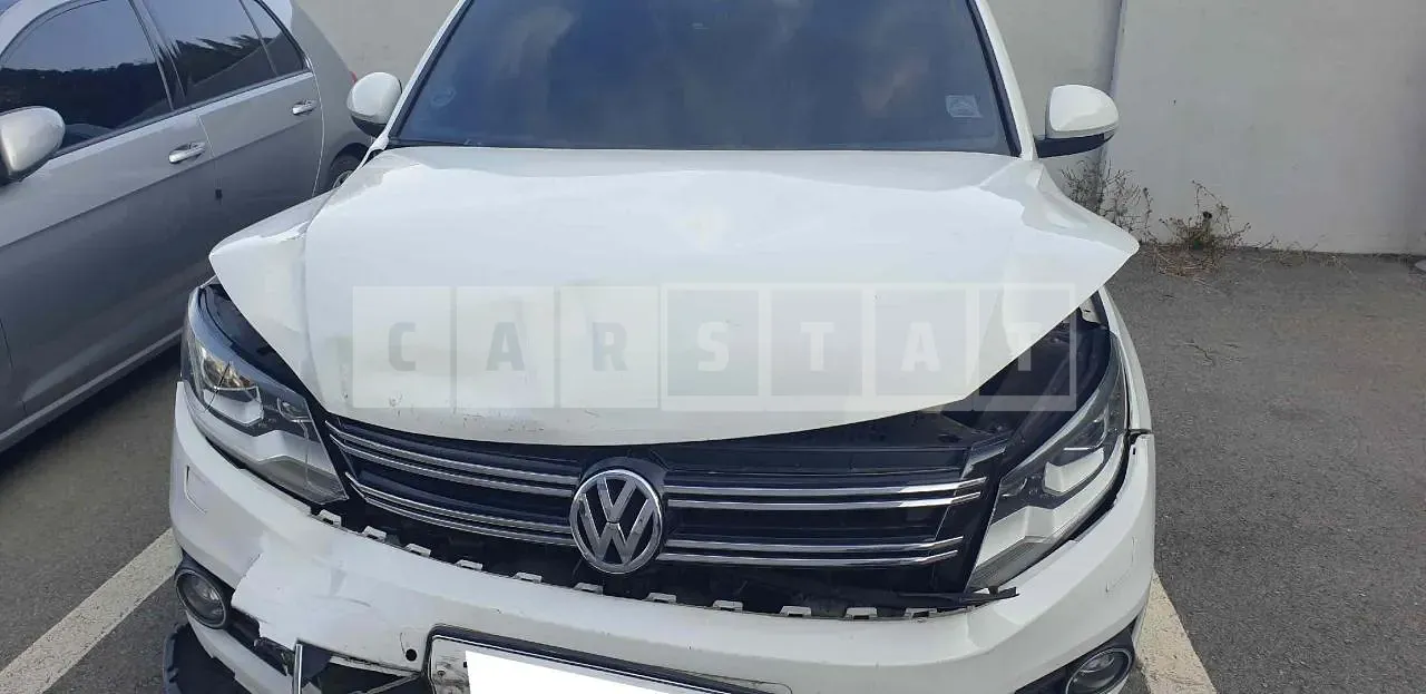 Photo 2 of 18: 2015 Volkswagen Tiguan 2.0 TDI, VIN WVGZZZ5NZFW597310 — Korean insurance auction