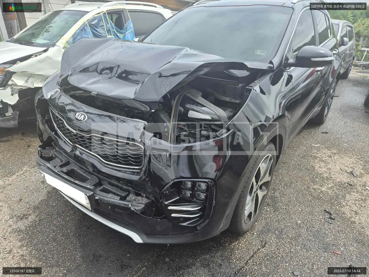 Photo 2 of 10: 2016 Kia Sportage, VIN KNAPR813BGK092578 — Korean insurance auction