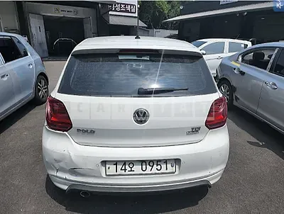 Photo 1 of 7: 2016 Volkswagen Polo 5 FL 1.4 TDI BMT, VIN WVWZZZ6RZGY105883 — Korean insurance auction