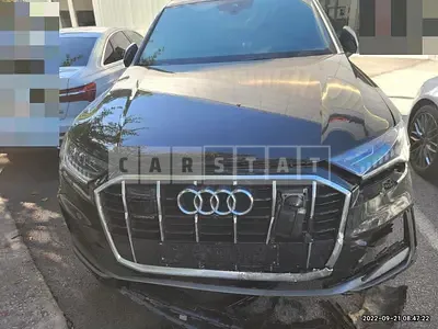 Photo 1 of 55: 2021 Audi Q7 45 TDI quattro, VIN WAUZZZ4M4MD034453 — Korean insurance auction