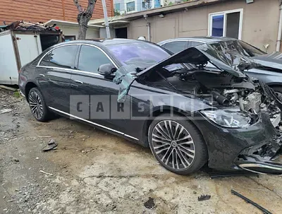 Photo 1 of 10: 2021 Mercedes-Benz S580 4Matic, VIN W1K6G7GB3MA023039 — Korean insurance auction
