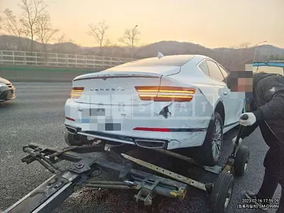 Photo 1 of 5: 2021 Genesis G80 2.5T — Korean insurance auction