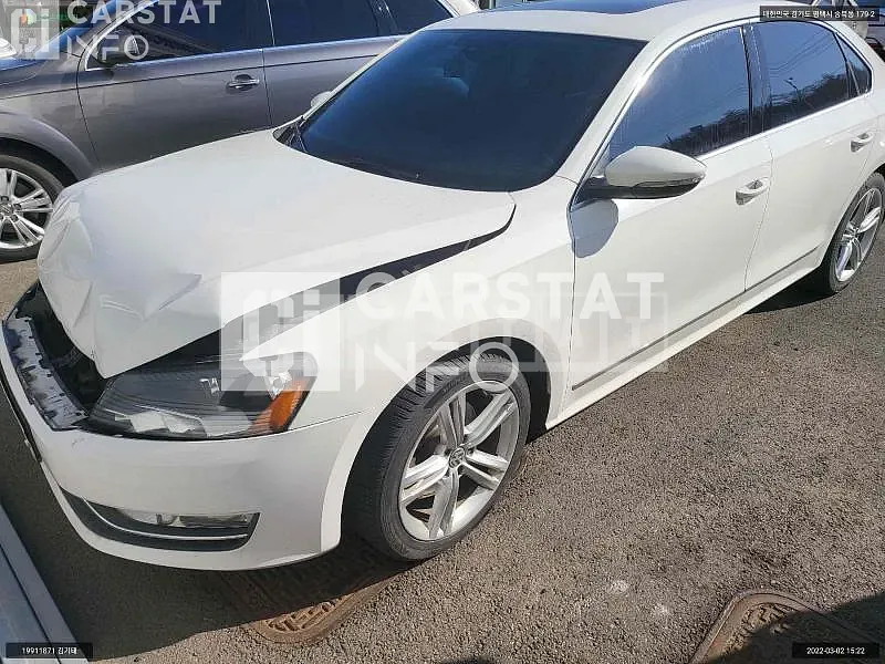 Photo 2 of 11: 2015 Volkswagen Passat 2.0 TDI, VIN 1VWZZZA3ZFC091469 — Korean insurance auction