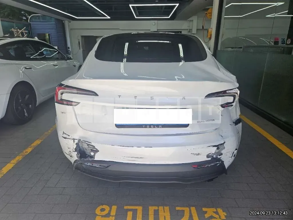 Photo 2 of 50: 2024 Tesla Model 3 Long Range, VIN LRW3E7EK9RC162784 — Korean insurance auction