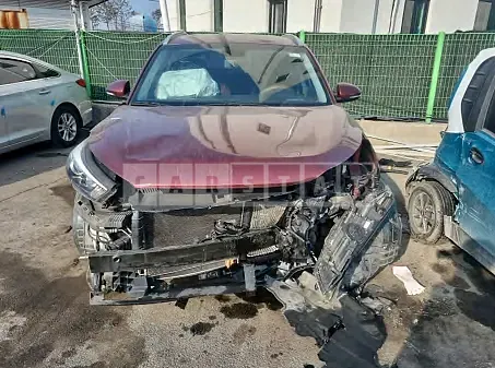 Photo 2 of 12: 2016 Hyundai Tucson, VIN KMHJ381ADGU205629 — Korean insurance auction