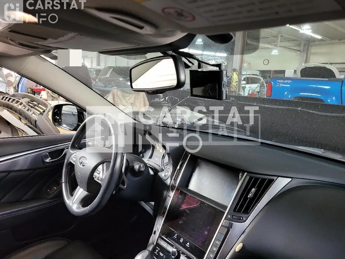 Photo 2 of 15: 2017 Infiniti Q50S Hybrid, VIN JNKAV71E6HM150125 — Korean insurance auction