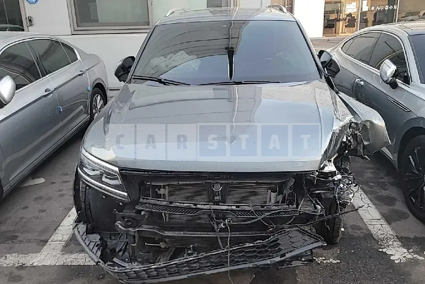 Photo 2 of 13: 2020 Volkswagen Tiguan Allspace 2.0TDI, VIN WVGZZZ5NZLM177494 — Korean insurance auction