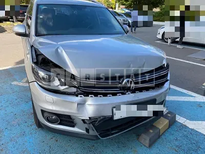Photo 1 of 29: 2015 Volkswagen Tiguan 2.0 TDI Blue Motion, VIN WVGZZZ5NZFW555251 — Korean insurance auction