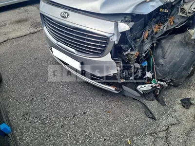 Photo 1 of 15: 2015 Kia Carnival, VIN KNAMC81ABGS102570 — Korean insurance auction