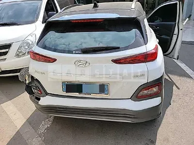 Photo 1 of 8: 2019 Hyundai Kona Electric, VIN KMHK381GFKU053342 — Korean insurance auction