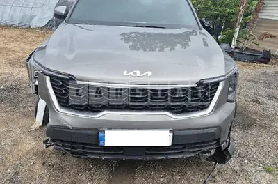Photo 1 of 28: 2025 Kia Sorento, VIN KNARG81GDSA384071 — Korean insurance auction
