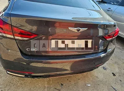 Photo 1 of 6: 2017 Genesis G80 3.3 — Korean insurance auction