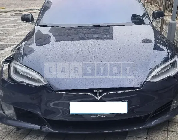 Photo 2 of 28: 2017 Tesla Model S90d, VIN 5YJSA1E24HF200611 — Korean insurance auction