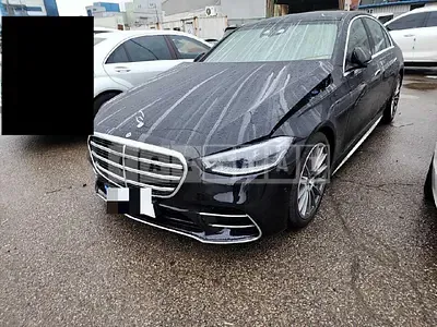 Photo 1 of 10: 2022 Mercedes-Benz S400 d 4Matic, VIN W1K6F3DB8PA187620 — Korean insurance auction