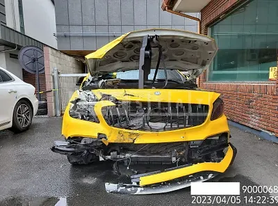 Photo 1 of 21: 2017 Mercedes-Benz A45 4Matic, VIN WDDBF5CBXHJ558192 — Korean insurance auction