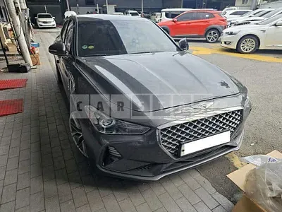 Photo 1 of 27: 2019 Genesis G70, VIN KMTG341ABKU040956 — Korean insurance auction