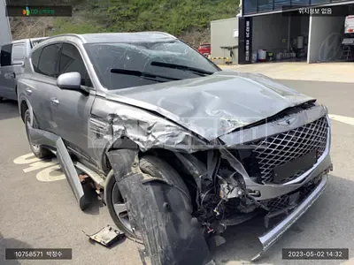 Photo 1 of 15: 2022 Genesis GV80, VIN KMTHB81DDNU101988 — Korean insurance auction