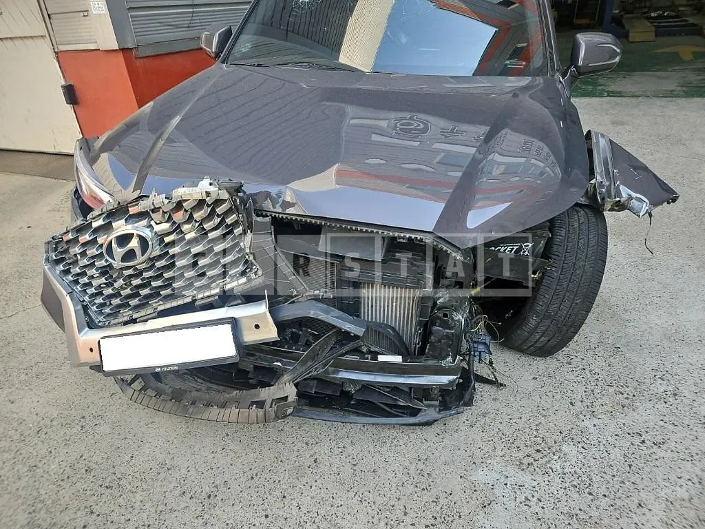 Photo 2 of 26: 2020 Hyundai Palisade, VIN KMHR281ABLU155199 — Korean insurance auction